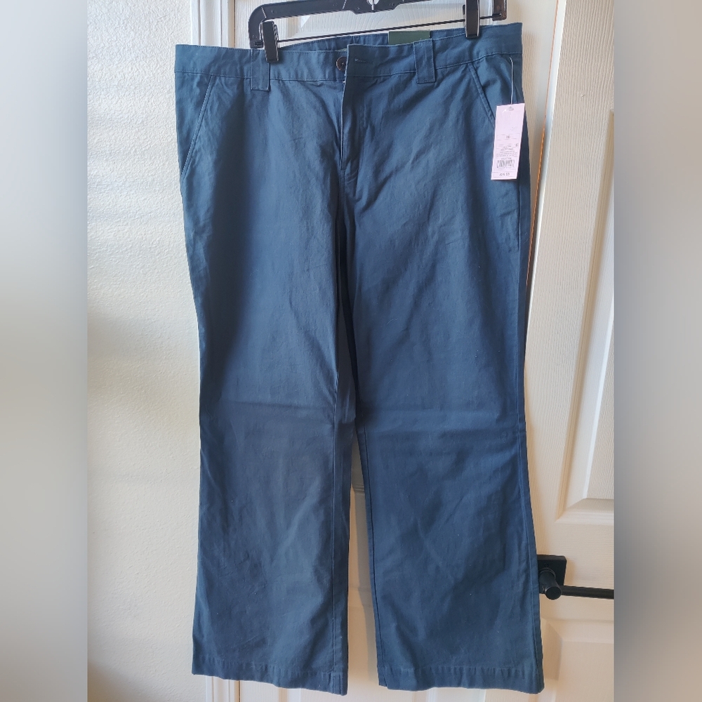NWT Wild Fable 16 Women's Blue Wide-Leg Pants